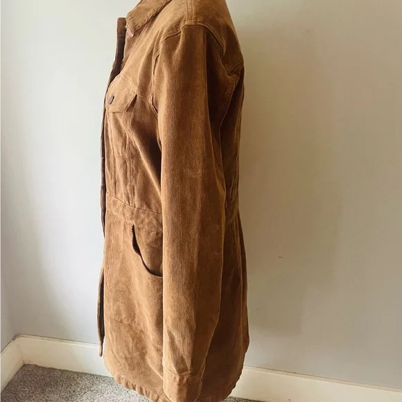 Faherty Corduroy Michelle Long Sleeve Dress NWT Blogger Fav - Picture 4 of 11